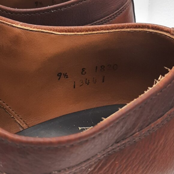 Allen Edmonds Jackson Brown Leather Oxford Mens Dress Shoes 9.5 main image 10